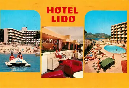 AK / Ansichtskarte Camp_de_Mar Hotel Lido Schwimmbad Camp_de_Mar