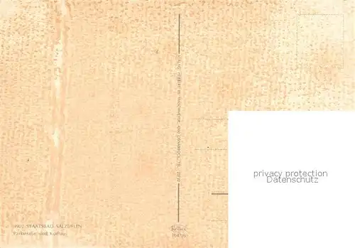 AK / Ansichtskarte Bad_Salzuflen Parkstrasse Kurhaus Bad_Salzuflen