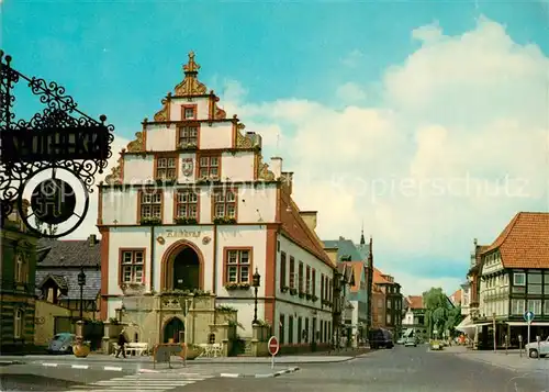 AK / Ansichtskarte Bad_Salzuflen Rathaus Bad_Salzuflen