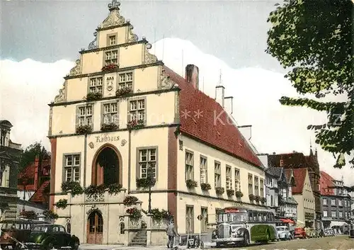 AK / Ansichtskarte Bad_Salzuflen Rathaus Bad_Salzuflen