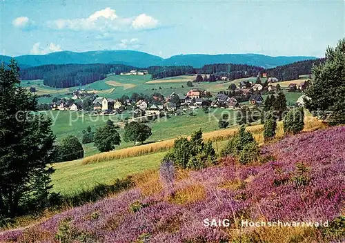 AK / Ansichtskarte Saig_Schwarzwald  Saig Schwarzwald