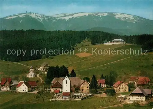 AK / Ansichtskarte Saig_Schwarzwald Kurhotel Saigerhoeh Saig Schwarzwald