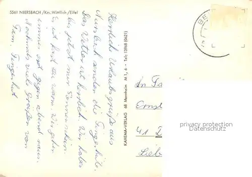 AK / Ansichtskarte Niersbach  Niersbach