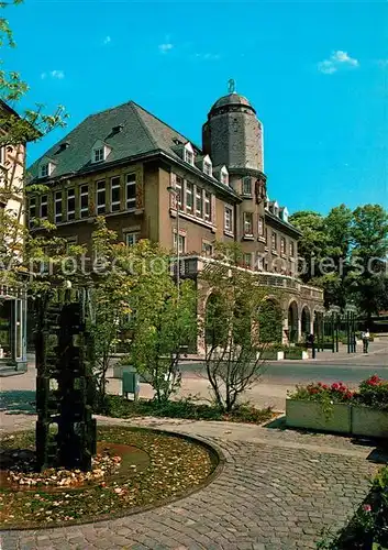 AK / Ansichtskarte Menden_Sauerland Rathaus Menden_Sauerland