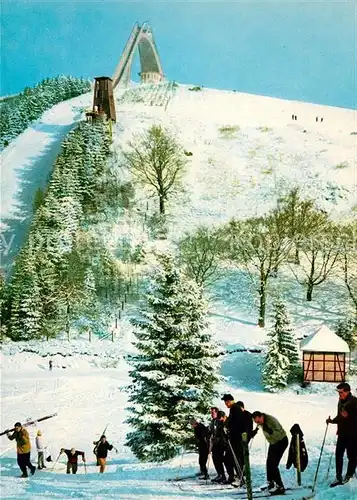 AK / Ansichtskarte Winterberg_Hochsauerland St. Georg Sprungschanze Winterberg_Hochsauerland