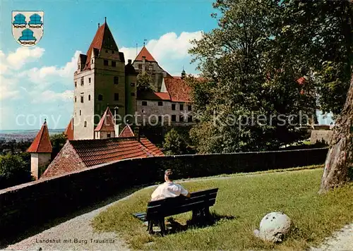 AK / Ansichtskarte Landshut_Isar Burg Trausnitz Landshut Isar