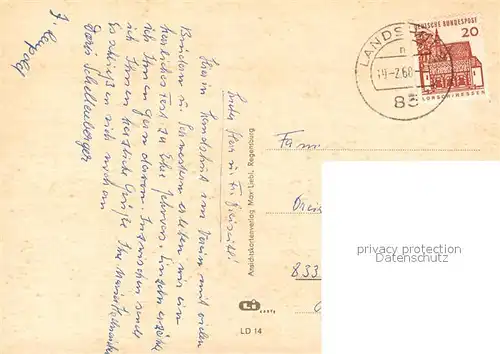 AK / Ansichtskarte Landshut_Isar Burg Trausnitz Landshut Isar