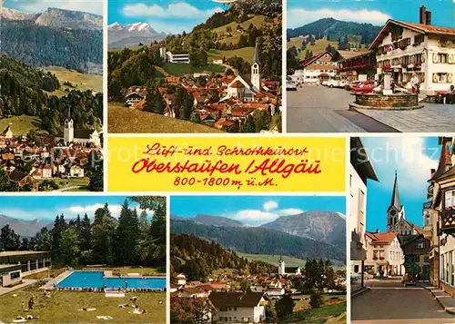 AK / Ansichtskarte Oberstaufen  Oberstaufen