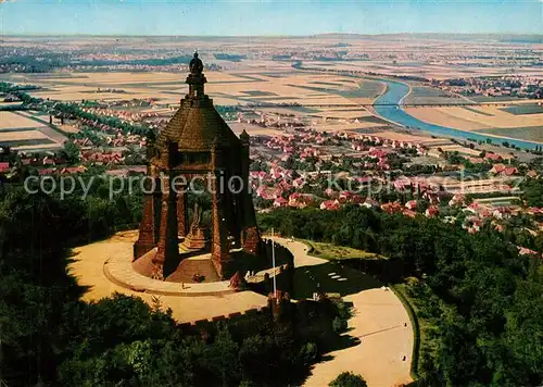 AK / Ansichtskarte Porta_Westfalica Kaiser Wilhelm Denkmal  Porta_Westfalica