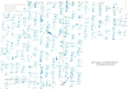 AK / Ansichtskarte Kyritz_Brandenburg Marienkirche Platz des Friedens  Kyritz Brandenburg