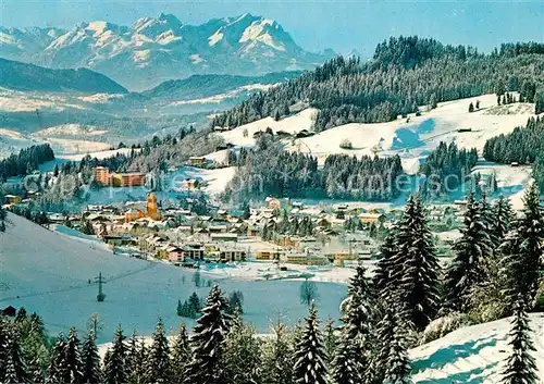 AK / Ansichtskarte Oberstaufen Altmann Saentis Oberstaufen