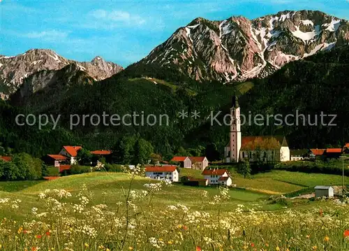 AK / Ansichtskarte Pfronten Schlicke Koellespitze Rossberg  Pfronten