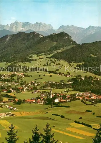 AK / Ansichtskarte Pfronten Zugspitze Falkenstein Mieminger Gruppe Pfronten