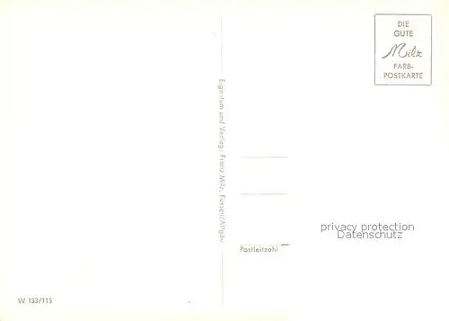 AK / Ansichtskarte Pfronten Kirche Pfronten