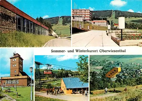 AK / Ansichtskarte Oberwiesenthal_Erzgebirge Erholungsheim Aktivist Fichtelberg Wetterwarte  Oberwiesenthal Erzgebirge