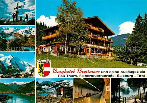 AK / Ansichtskarte Mittersill_Oberpinzgau Berghotel Breitmoos am Pass Thurn Mittersill Oberpinzgau