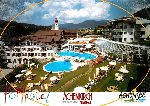 AK / Ansichtskarte Achenkirch Posthotel Swimming Pool Achenkirch