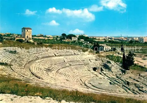 AK / Ansichtskarte Siracusa Teatro Greco Griechisches Theater Antike Staette Ruinen Siracusa
