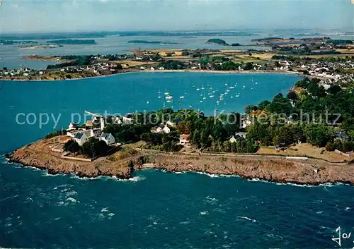 AK / Ansichtskarte Port Navalo Presqu ile et les Iles du golfe vue aerienne Port Navalo