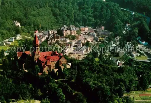 AK / Ansichtskarte Clervaux Chateau vue aerienne Clervaux