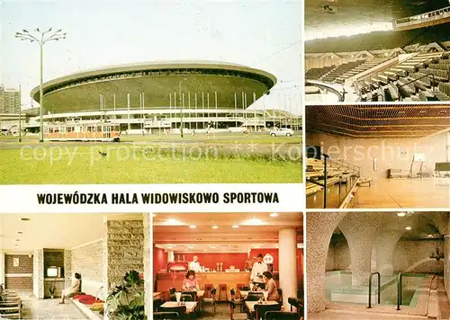 AK / Ansichtskarte Katowice Wojewodzka Hala Widowiskowo Sportowa Katowice