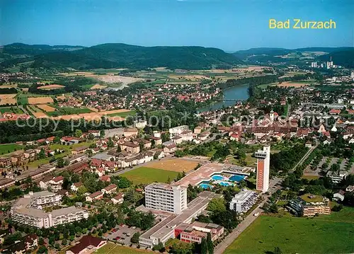 AK / Ansichtskarte Bad_Zurzach Thermalbad Fliegeraufnahme Bad_Zurzach