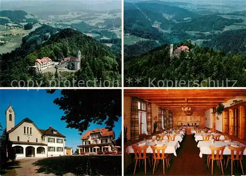 AK / Ansichtskarte Gaehwil St Iddaburg Ausflugsrestaurant Panorama Fliegeraufnahme Gaehwil