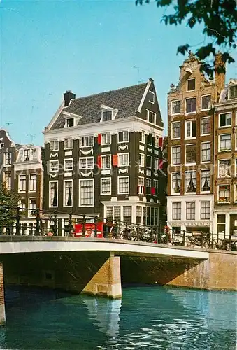 AK / Ansichtskarte Amsterdam_Niederlande Singel Amsterdam_Niederlande
