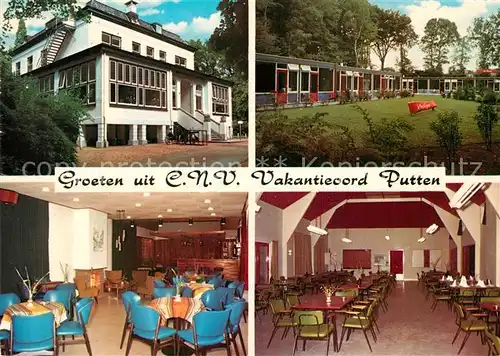 AK / Ansichtskarte Putten_Gelderland C.N.V. Vakantieoord Ferienhotel Bungalows Restaurant Putten_Gelderland