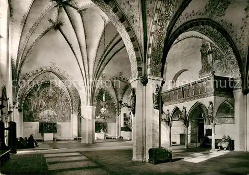 AK / Ansichtskarte Luebeck Heiligen Geist Hospital Kirchenraum Luebeck
