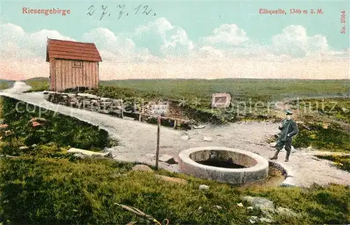 AK / Ansichtskarte Spindleruv_Mlyn_Spindlermuehle Elbquelle  Spindleruv_Mlyn