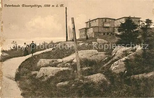 AK / Ansichtskarte Peterbaude  Peterbaude