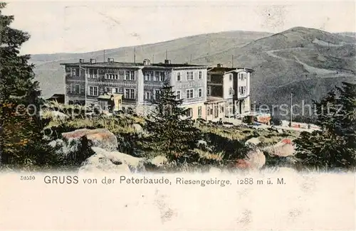 AK / Ansichtskarte Peterbaude  Peterbaude