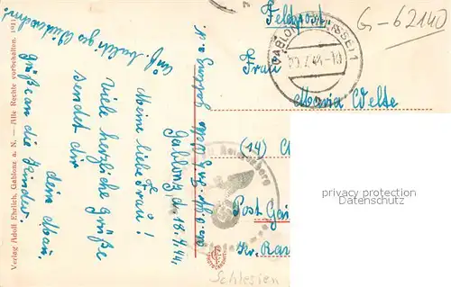 AK / Ansichtskarte Gablonz_Neisse_Tschechien Talsperre Gablonz_Neisse_Tschechien