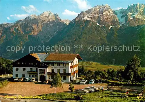 AK / Ansichtskarte Doelsach Gasthof Dolomitenblick Doelsach