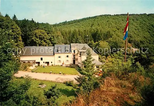 AK / Ansichtskarte Bigonville Hotel Restaurant du Moulin Cafe Terrasse Bigonville