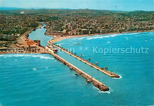 AK / Ansichtskarte Pescara Fliegeraufnahme mit Hauptkanal Pescara