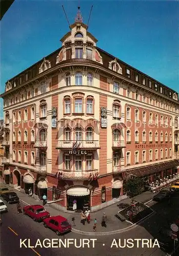 AK / Ansichtskarte Klagenfurt_Woerthersee Moser Verdino Klagenfurt_Woerthersee