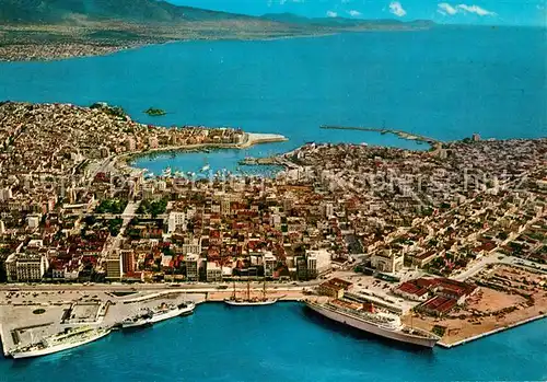 AK / Ansichtskarte Pireus Fliegeraufnahme Pireus
