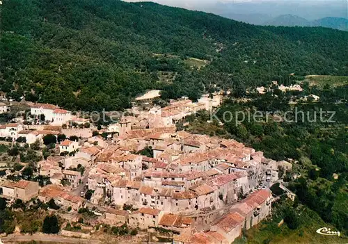 AK / Ansichtskarte Ramatuelle Un vieux village dans la foret des Maures Vue aerienne Ramatuelle