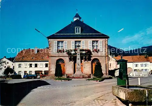 AK / Ansichtskarte Saales Haute Vallee de la Bruche Hotel de Ville Saales