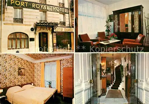 AK / Ansichtskarte Paris Port Royal Hotel Gaestezimmer Treppenaufgang Paris