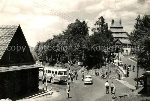 AK / Ansichtskarte Matrahaza Autobus Haltestelle Matrahaza
