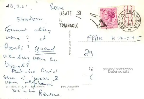 AK / Ansichtskarte Roma_Rom Stazione Termini Roma_Rom