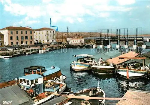 AK / Ansichtskarte Port la Nouvelle Le Barrage Le Port Port la Nouvelle