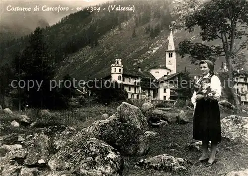AK / Ansichtskarte Valsesia_Carcoforo Costume di Carcoforo Valsesia Carcoforo