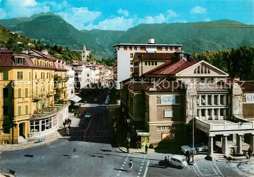 AK / Ansichtskarte Merano_Suedtirol Theaterplatz Merano Suedtirol