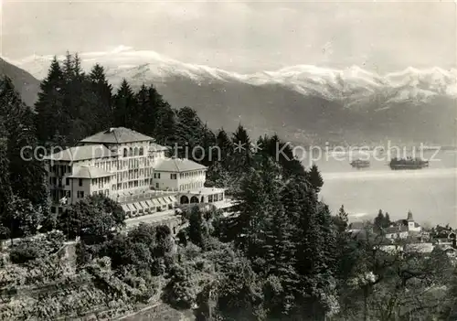 AK / Ansichtskarte Brissago_Lago_Maggiore Hotel Brenscino Brissago_Lago_Maggiore