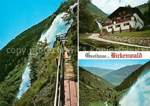 AK / Ansichtskarte Partschins_Merano_Suedtirol Gasthaus Birkenwald Partschins_Merano