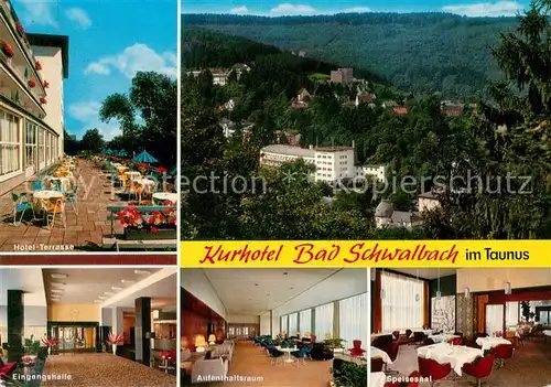 AK / Ansichtskarte Bad_Schwalbach Kurhotel Terrasse  Bad_Schwalbach